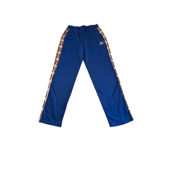 Puma Mens Sideline Jersey Retro T7 Psychedelic Track Pants - Picture 1 of 5